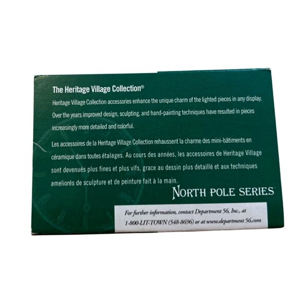 Department 56, North Pole Series "Happy New Year‎ 2000"  - Vintage - Picture 9 of 10